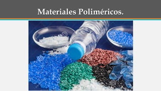 Materiales Poliméricos.
 