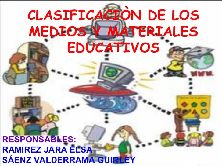 Clasificaciòn de los medios y materiales educativos exposicion