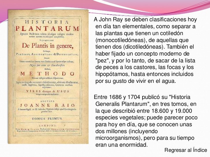 Clasificación de los seres vivos