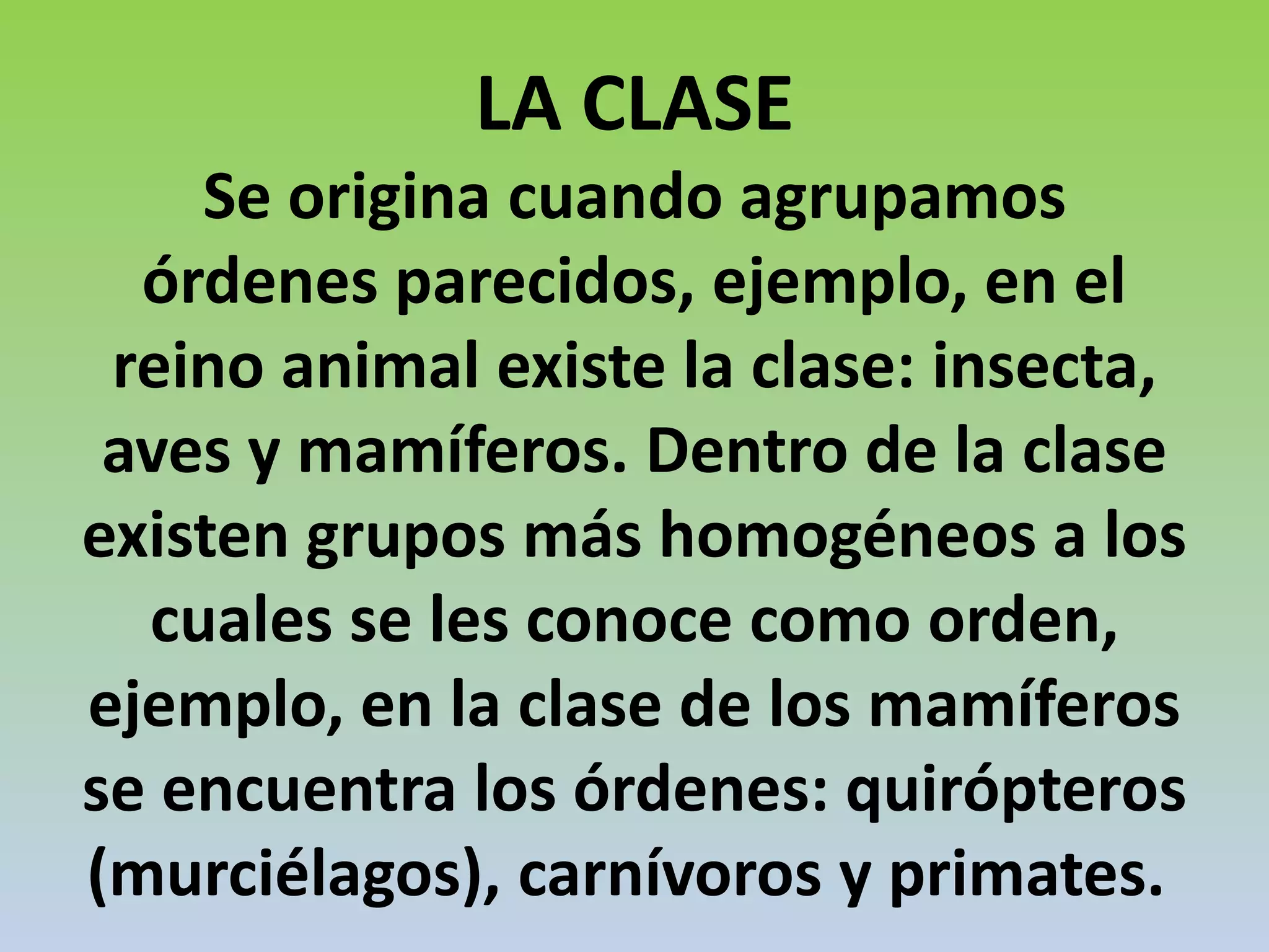Clasificación de los seres vivos | PPTX