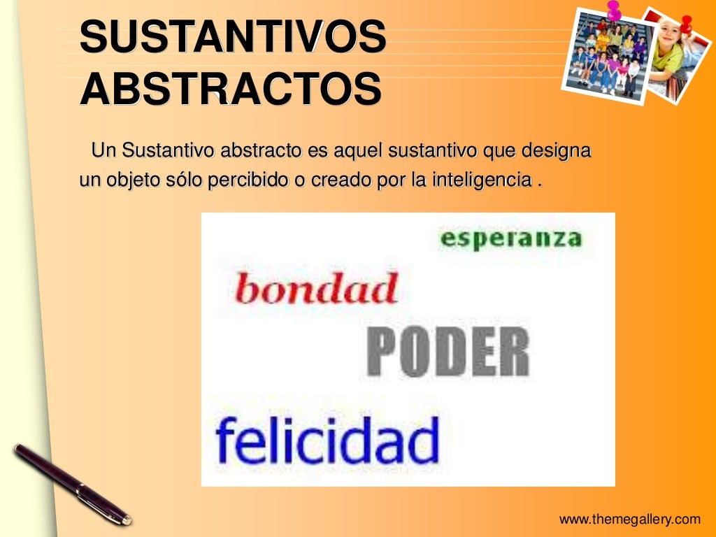 Sustantivos Abstractos