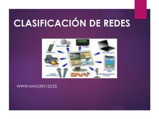 CLASIFICACIÓN DE REDES
WWW.IMAGEN123.ES
 
