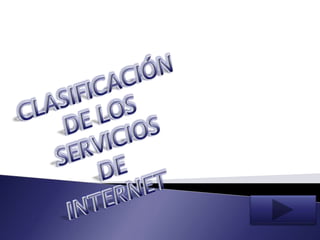 Clasificación de servicios de internet