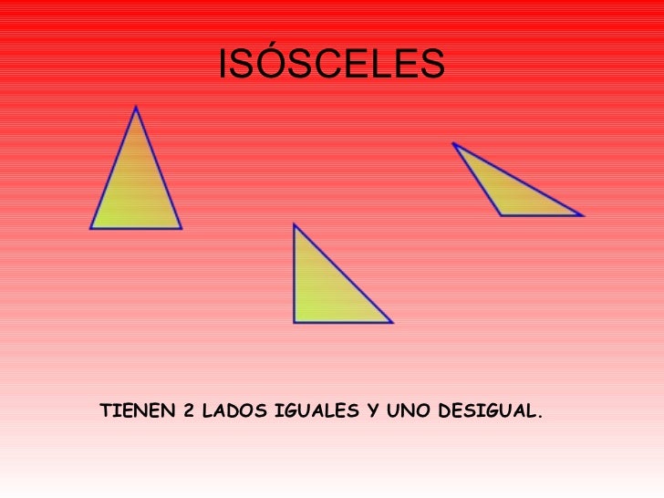 Clasificación de triángulos según sus lados