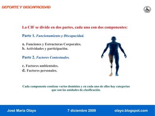 ClasificacióN Internacional Del Funcionamiento. Cif. | PDF