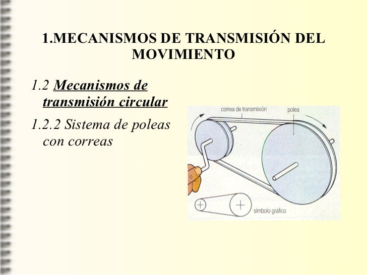 Clasificación mecanismos