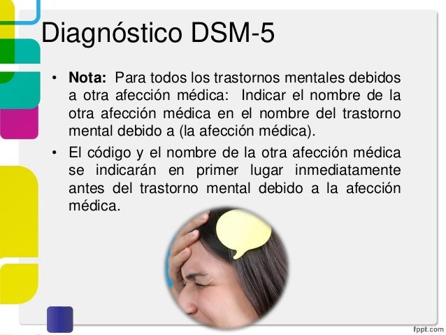 Manual Diagnóstico y Estadístico de los Trastornos Mentales -DSM.5