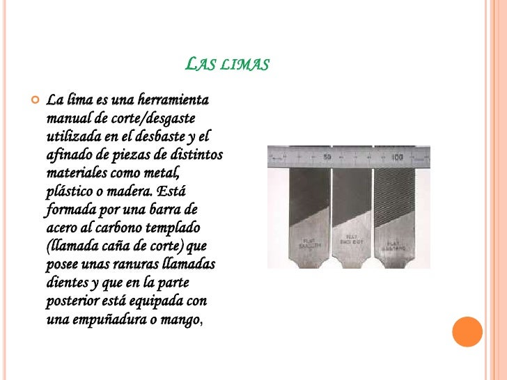 Clasificacion de herramientas