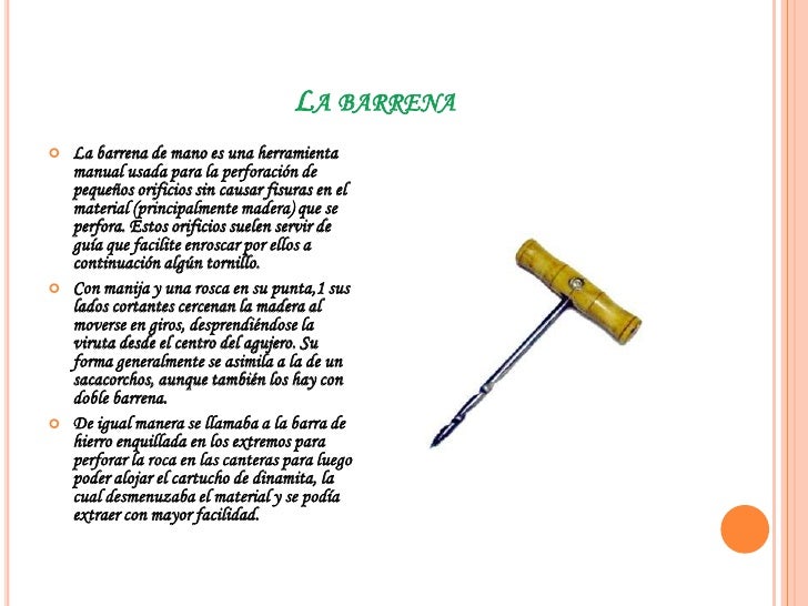 Clasificacion de herramientas