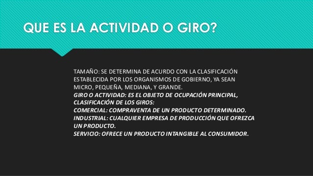 Clasificacion de empresas