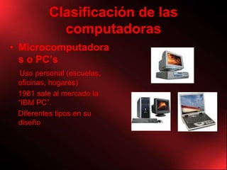 Características de está generación: 