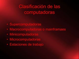 Características de está generación: 