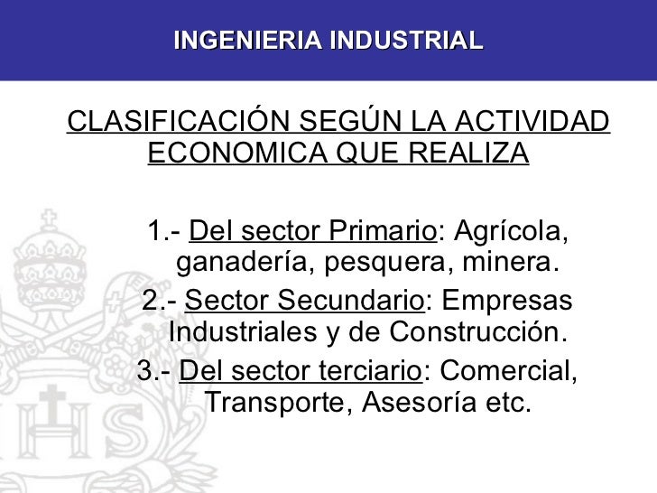 Clasificacion de las empresas