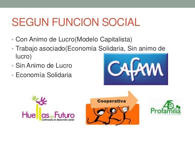 Clasificacion de las empresas