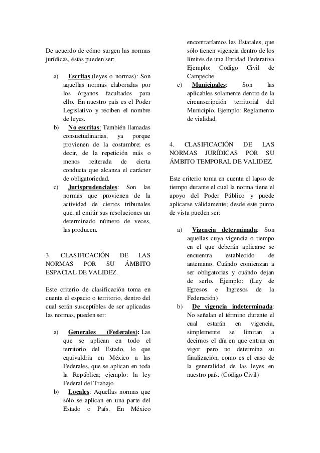 Clasificacion de las normas juridicas (1)