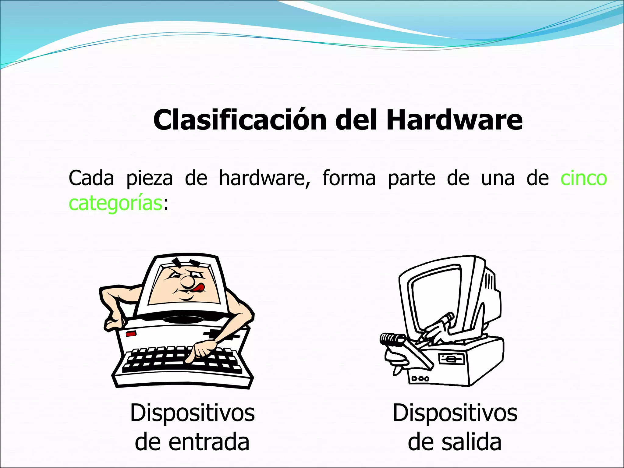Hardware 2 Classification CLASIFICACION DEL HARDWARE | PPT
