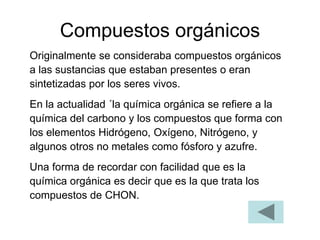 Clasificacion de los compuestos Organicos.pptx