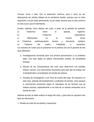 Clasificacion de los riesgos