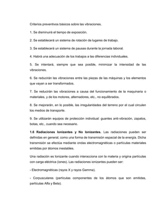 Clasificacion de los riesgos