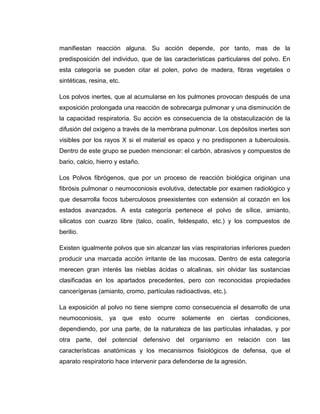 Clasificacion de los riesgos