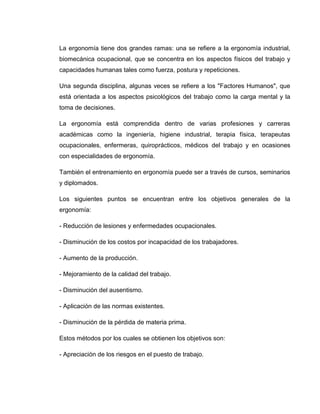 Clasificacion de los riesgos