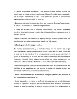 Clasificacion de los riesgos