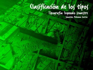 Clasificacion de los tipos | PPT