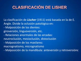 Clasificacion de maloclusiones | PPTX
