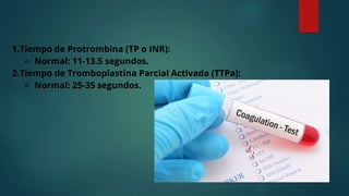 CLASIFICACION DE PATOLOGIAS HEMATOLOGICAS, MUESTRAS BIOLOGICAS,PRUEBAS ...