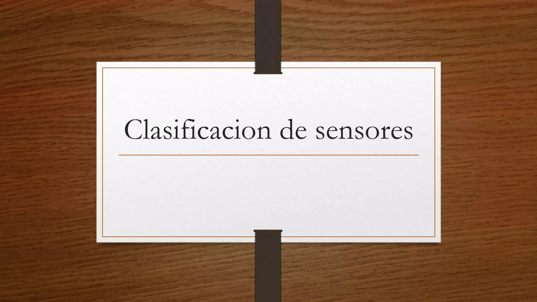 Clasificacion de senores 1 | PPTX