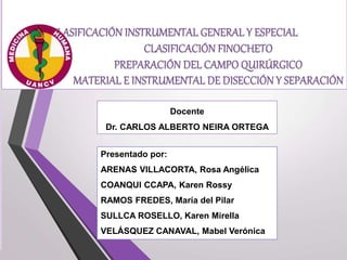 Presentado por:
ARENAS VILLACORTA, Rosa Angélica
COANQUI CCAPA, Karen Rossy
RAMOS FREDES, María del Pilar
SULLCA ROSELLO, Karen Mirella
VELÁSQUEZ CANAVAL, Mabel Verónica
Docente
Dr. CARLOS ALBERTO NEIRA ORTEGA
 