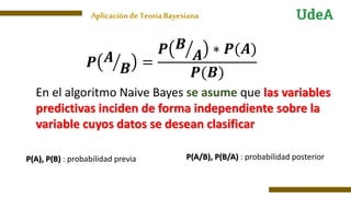 Clasificador naive bayes | PPT