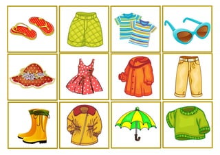 Clasificar ropa estaciones