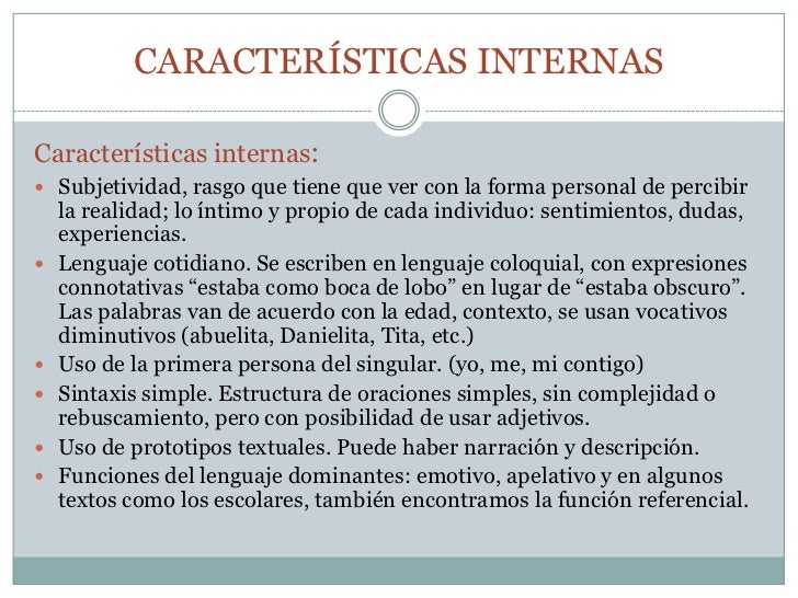 Textos Personales Textos Personales