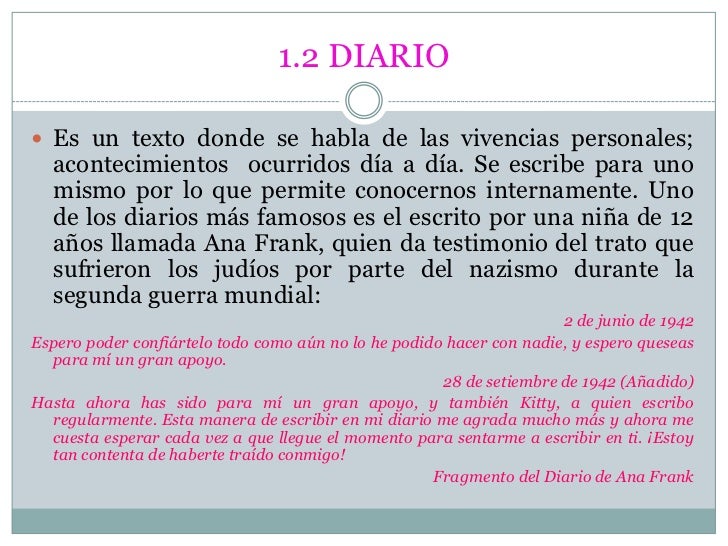 Textos Personales