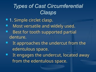 claspdesign for Cast APrtial Denture.pptx