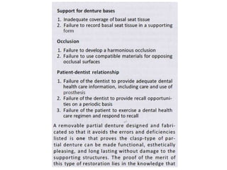 Clasp retined partial denture 2