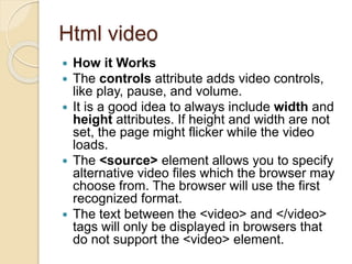 HTML 5 Basics Part Two | PPT