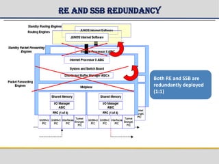 RE and SSB Redundancy
Both RE and SSB are
redundantly deployed
(1:1)
 