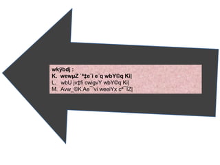 wkÿbdj :
K. wewµZ `ª‡e¨i e¨q wbY©q Ki|
L. wbU jv‡fi cwigvY wbY©q Ki|
M. Avw_©K Ae¯’vi weeiYx cª¯ÍZ|
 