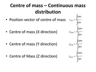 class-11, ch-6 ( system of particles and rotational motion).pptx
