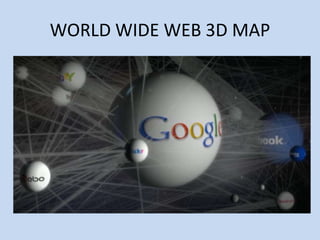 WORLD WIDE WEB 3D MAP
 