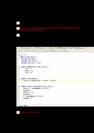java class | PPT