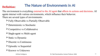 Comprehensive Overview of AI Agents and Their Environments in ...