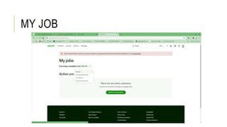 MY JOB
 