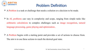 Understanding AI Problem Solving and Production Systems in Depth | PPTX