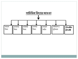 সাশিশিক শিদ্যার আওতা
সোধোরণ
বিক্ষো
কোবরগবর
বিক্ষো
িযিসোয়
বিক্ষো
সোধোরণ
আইন
নবিকরণও
সূবচ্করণ
†hvMv
‡hvM
ভোষোগত
বিক্ষো
 