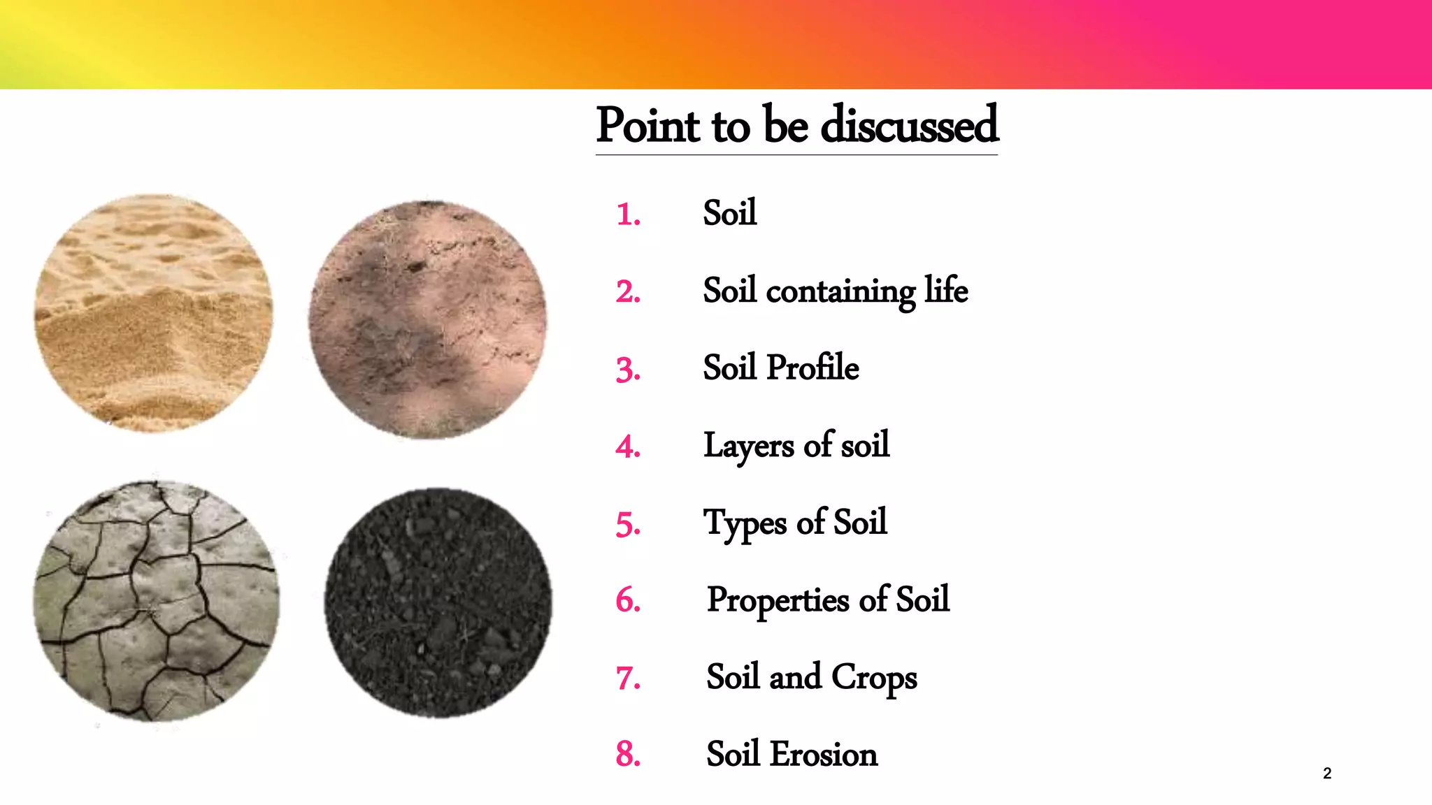 Class 7th Science Chapter- 9. soil | PPTX