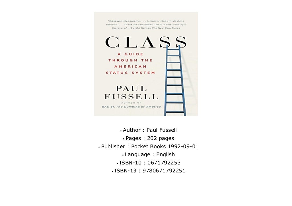 [NEWS] Class A Guide Through the American Status System by Paul