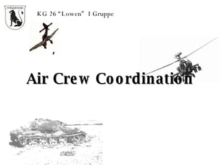 Air Crew Coordination KG 26 “Lowen”  I Gruppe 